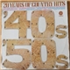 Various - 20 Years Of Country Hits, 1940s And 1950s